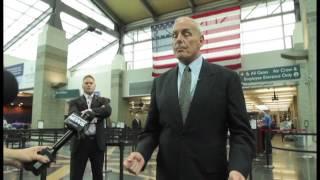 7.13.2017:Secretary of Homeland Security John Kelly visits TF Green Airport and meet with Customs an