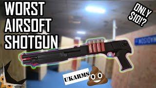 WORST Airsoft Shotgun For $10! | UKARMS M183A1