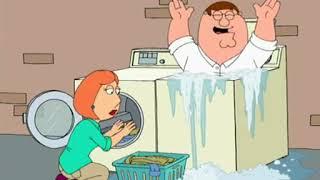 Family Guy - Peter enjoying the washing machine