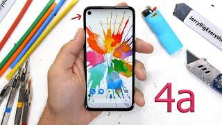 Google Pixel 4a Durability Test! – Simply Solid?