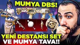 YENİ FULLENMİŞ MUMYA DBS VE TAVA GELDİ!!  DESTANSI ZOMBİ SETİ EFSANE! | PUBG MOBILE