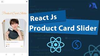 Build An Image Slider Carousel With React js | React Card slider from scratch | Image slider ReactJs