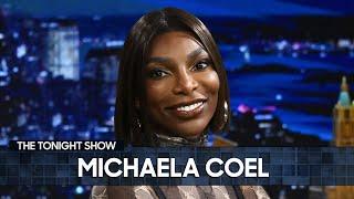 Michaela Coel Freaked Out When Beyoncé Surprised Her with Flowers | The Tonight Show