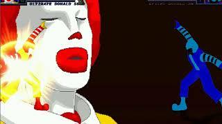 MUGEN: Team Ultimate Donald Solo V.S Team Donald Solo A5 Dreamer