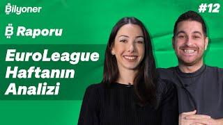  EuroLeague'de Türk derbisi, haftanın değerlendirmesi | Didem Gürser & Can İşbakan | B Raporu #12