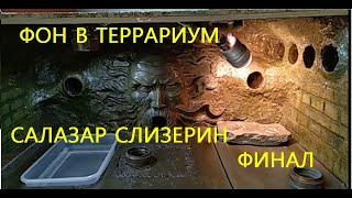 ФОН В ТЕРРАРИУМ "САЛАЗАР СЛИЗЕРИН"