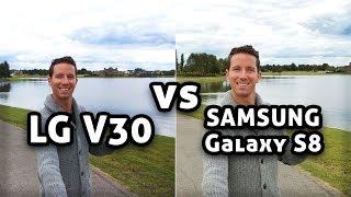LG V30 vs Samsung Galaxy S8 CAMERA Test Comparison! (4K)