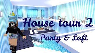 FUTURISTIC HOUSE TOUR 2 (Loft & Party) Roblox Adopt me | Its SugarCoffee