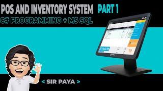 POS And Inventory System Tutorial Part 1 | Flat Design Menu | Sir Paya