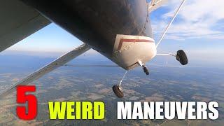 5 WEIRD Maneuvers that Will Make You a BETTER Pilot (with Free Pilot Training)