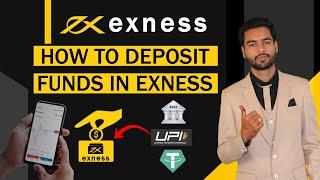 Exness deposit | How to deposit funds in exness account by upi, online bank transfer & USDT