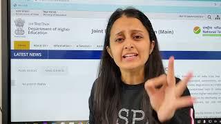 JEE 2023 Dates : BIG UPDATE NTA WEBSITE | Neha Agrawal