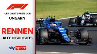 Massencrash & Verrückter Rennausgang | Rennen - Highlights | Preis von Ungarn | Formel 1