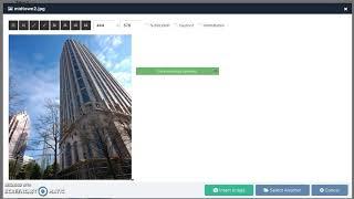 ProcessWire image upload in CKEditor