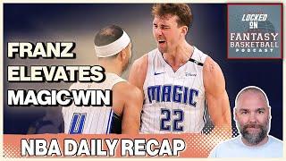 Franz Wagner Takes Out The Lakers | Thursday NBA Fantasy Basketball Recap