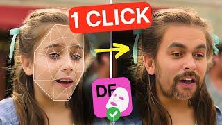 DEEPFAKE Tutorial: A Beginners face swap Guide without GPU in one click