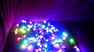 100er wasserdicht LEDs LED Licht Lichterkette Leuchte Bunt,  Sehr hübsche Lichterkette