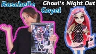 Обзор на Rochelle Goyle Ghouls Night Out Monster High (Рошель Гойл Школа Монстров) BBC10