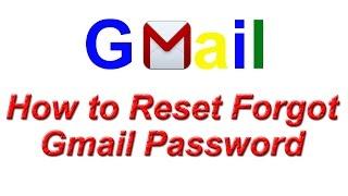 How to Reset Forgot Gmail Password ? Gmail Forgot Password Recovery