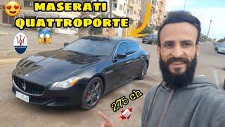 مراجعة و قيادة مازيراتي فخامة الاسم تكفي MASERATI QUATTROPORTE REVIEW MAROC