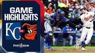 Royals vs. Orioles AL Wild Card Game 1 Highlights (10/1/24) | MLB Highlights