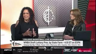 Pre-WNBA draft lottery discussion: “Indiana Fever with Caitlin Clark could be scary”