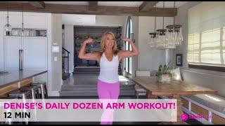 Denise's No-Equipment Daily Dozen Arm Workout! | LifeFit 360 | Denise Austin