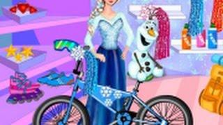 NEW Disney.Мультфильм для девочек.Принцесса Эльза украшает велосипед Elsa And Olaf Bike Decor