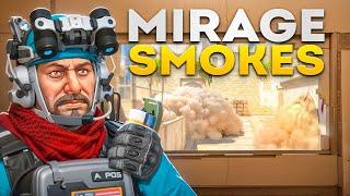 CS2 Mirage - All ESSENTIAL Smokes for 2025!