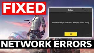 How To Fix PUBG Mobile Login Failed Cannot Connect To Server Network Error (2025)