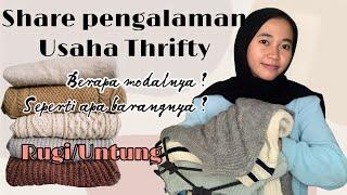 Share pengalaman usaha Thrifty Pemula dan berapa modalnya