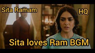 Sita Ramam | Sita Loves Ram Bgm | Sita Ramam Original Backgrounds | Dulquer Salman, Mrunal Thakur