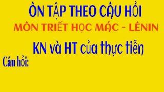 [29] - Khái niệm và các hình thức của thực tiễn. Ví dụ