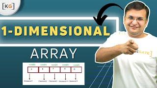 2.2 What is One Dimensional Array? | Address Access Formula