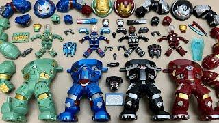 lego green hulkbuster vs iron patriot and war machine | minifigures lego unofficial