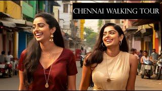 Chennai Walking Tour: A Stroll Through India's Cultural Capital | 4K UHD