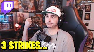 Summit1g at Risk of BAN from Twitch after receiving 3 DMCA Strikes!