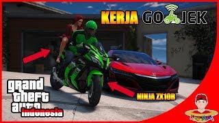 GTA V MOD INDONESIA (21) - KERJA GOJEK DEMI SANG ISTRI 