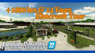 Elmcreek 1800hrs Later | Map Tour | PS5 | FS22