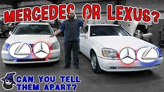 Mercedes vs Lexus! Can you tell them apart? CAR WIZARD shows just how similar these cars are!