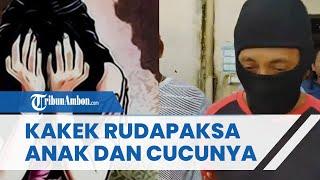 Tega! Kakek di Ambon Rudapaksa 5 Anak Kandung dan 2 Cucunya, Sudah Diamankan Polisi