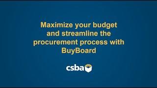 Maximize your budget and streamline the procurement process with BuyBoard