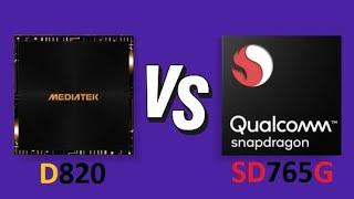 Mediatek Dimensity 820 Vs Qualcomm Snapdragon 765G | Benchmark Comparison