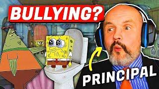 High School Principal Reacts - Spongebob Squarepants S3E3 - "The Bully" Reaction Video