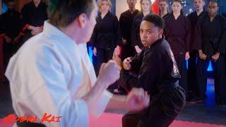 Hawk vs Kenny Fight Scene [4K] | Cobra Kai Season 5