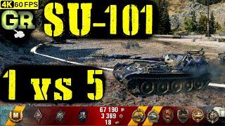 World of Tanks SU-101 Replay - 9 Kills 4.9K DMG(Patch 1.4.0)