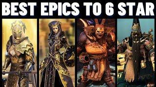 #1 BEST EPIC TO 6 STAR in EVERY FACTION!