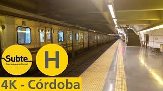 [4K - Subte Línea H] - Formaciones J e I en Córdoba