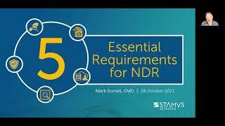 5 Essential Requirements for Network Detection and Response (NDR)