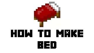 Minecraft Survival: How to Make Bed